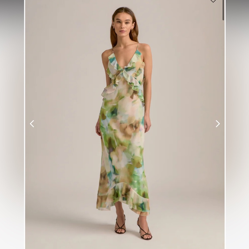 BNWT Favorite Daughter Who Me? Ruffle Dress